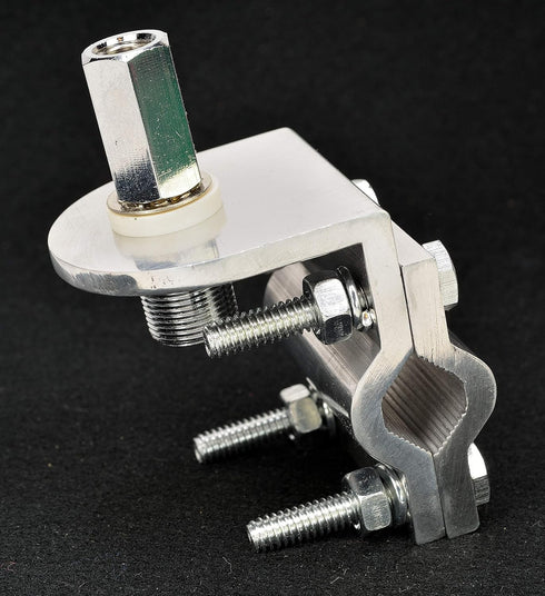 WORKMAN Double Groove CB Radio Antenna Mount W/ SO239 Stud BRV1