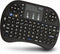 Rii 2.4GHz Mini Wireless Keyboard with Touchpad, QWERTY LED Backlit, Portable for Laptop/PC/Tablets/Windows/Mac