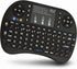 Rii 2.4GHz Mini Wireless Keyboard with Touchpad, QWERTY LED Backlit, Portable for Laptop/PC/Tablets/Windows/Mac