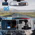 12V-24V (11.5FT) MAYWILLA Car Dash Cam Charger Cable,Mini USB Dash Cam Power Cord with Dual USB Port Vehicle Charging