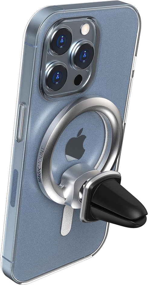 Scosche MagicMount Elite2 360 16/15/14/13/12 MEMSV Magnetic Phone Mount for Car Vent, MagSafe Phone Holder