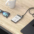 SABRENT 2.5 Inch SATA to USB 3.0 Tool Free Clear External Hard Drive Enclosure, Optimized for SSD