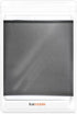 24-26" 3-IN-1 kwmobile Cover Compatible with monitor - Case with Storage for Mouse, Keyboard - Dark Grey