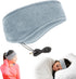 CozyPhones Sleep Headphones - Over Ear Headphones for Side Sleepers, Meditation, Running (Gray Lycra)