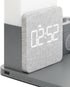 6 in 1 Fast Charging Station, 10W Wireless Charger with Alarm Clock and Night Light, Compatible with iPhone