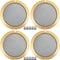 ACROPIX Universal 6.5" Car Speaker Grills Cover Mesh, Round 6.5 Inch Audio Speaker Subwoofer Guard Protector Case with
