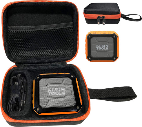 GETGEAR Wireless Speaker Case for Klein Tools AEPJS1, Customized Compartment for Speaker and Cord, Lightweight Case
