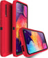 MXX Heavy Duty Case for Samsung Galaxy A50, Tough Drop Protection (No Screen Protector), Red, A50s/A30s Compatible