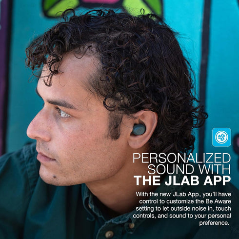 JLab JBuds Mini True Wireless Bluetooth Earbuds + Charging Case, Sage, IP55 Sweat and Dust Proof, Crystal Clear Calls