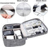 Electronics Organizer Travel Universal Cable Organizer Bag - Waterproof Storage Cases for Cable, Charger, Phone, USB,