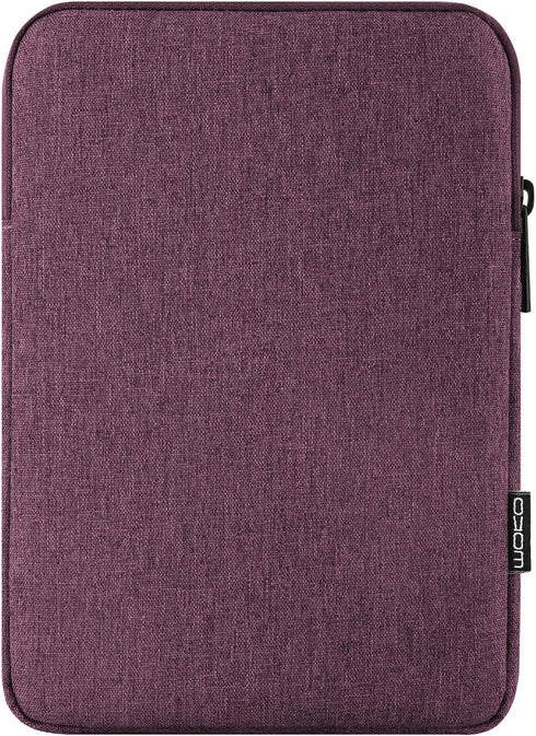 MoKo 7-8 Inch Tablet Sleeve Bag, Polyester Pouch Cover Case for iPad Mini (A17 Pro) 8.3" 2024, iPad Mini 6/5/4/3/2/1,