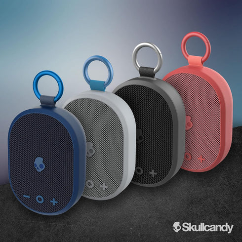 Skullcandy Kilo Wireless Bluetooth Speaker, IPX7 Waterproof Mini Speaker with 24 Hour Battery and True Wireless Pairing