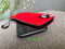 OneJoy Large Neoprene Cell Phone Pouch, Lightweight & Protective Phone Carrier Bag, Red