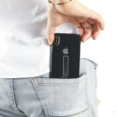 Home Magic Phone Kickstand, Cellphone Stand, Angle Adjustable, Black