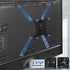 VIVO 32 55 inch 400x400mm (MOUNT-AD400B) Steel VESA Extension Mount Adapter Brackets for Screens to LCD LED TV