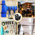 10 26lbs Pcs Magnetic Zip Tie Mount Base Strong Magnetic Zip Tie Holder Multipurpose Magnet Cable Tie Clips Holder Wire