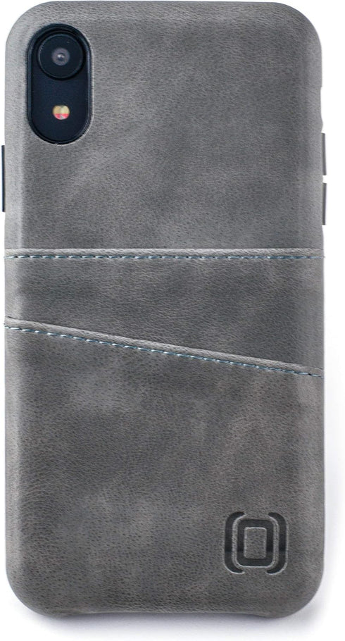 Dockem Wallet Case for iPhone XR (6.1"), Built-in Metal Plate for Magnetic Mounting & 2 Credit Card Holders