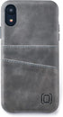 Dockem Wallet Case for iPhone XR (6.1"), Built-in Metal Plate for Magnetic Mounting & 2 Credit Card Holders