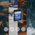 LinkMore SD Card 128GB, Compatible with Camera, PC, UHS-I, U3, V30, Class 10, Read Speed Up to 95 MB/s