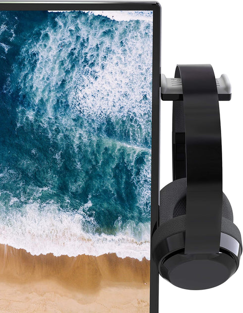 TotalMount Monitor Stand for Headphones and Headsets, Premium-Grade Holder Saves Desk Space and Protects