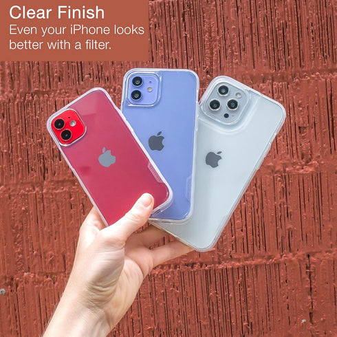 Smartish Slim Case for iPhone 12 Pro Max - Gripmunk, Lightweight Protective Thin Cover (Silk)