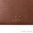 Comfyable Slim Protective Laptop Sleeve, Compatible with 13/13.3/14 Inch MacBook Air & Pro, Brown PU Leather Cover