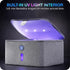 Brookstone UV Light Bag, Portable Sterilizing Bag for Everyday Items, Including Smart Phones, Masks and Small Gadgets