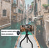 Purthet 17 16 15,Android Flexible Mini Tripod for Cell Phone with Wireless Remote and Clip, Compatible with iPhone