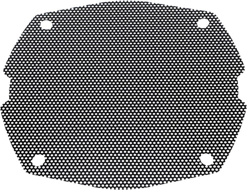 Replacement Front Mesh Speaker Grill Cover for Harley Touring Electra Glide FLHT, Street Glide FLHX 1996-2013