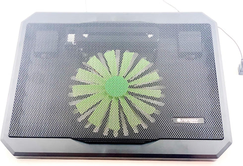 New USB Laptop Notebook Cooling Cooler Pad with 1 Large Fan for Apple MacBook Pro, Notebooks