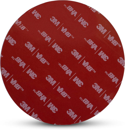 ARKON 90mm VHB Adhesive Steel Disc Mount - Strong Grip for Truck, Tractor, Car, Magnetic Antenna