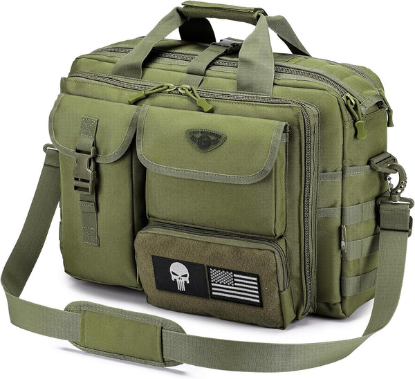 Stypos Tactical Messenger Bag, Tactical Briefcase for Man Military Laptop Bag Messenger Shoulder Bag