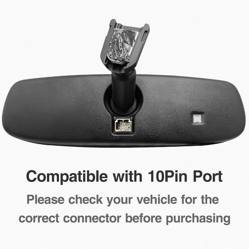 YQMAJIM Dashcam Power Adapter - Compatible with Toyota, Infiniti, Subaru, Nissan, Built-in Hide USB to GPS Radar