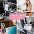 HZZADZXW Adjustable Angle Phone Stand Tablet Holder, Sturdy Universal for All Smartphones - Foldable Portable for Desk