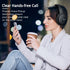 AMORNO Over Ear Bluetooth Headphones, HiFi Stereo, 68H Playtime, Foldable, Lightweight, Mic for Cellphone/PC/Office