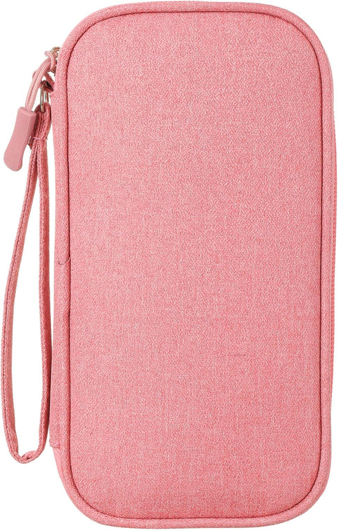 Waterproof Electronic Organizer Bag, Portable Travel Cable Storage Case for USB Drive, Power Bank, Charger, Headphones