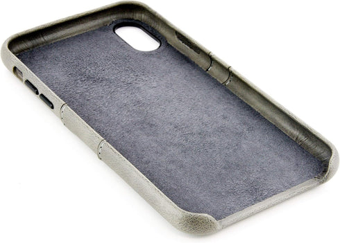 Dockem Wallet Case for iPhone XR (6.1"), Built-in Metal Plate for Magnetic Mounting & 2 Credit Card Holders