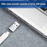 USB Male to USB C Adapter 4 Packs,USB to Type C Super Fast Charging/Transfer and OTG Function. Compatible with iPhone15 14 13 Plus Pro Max,iPad Pro Air 4 Mini 6 Almost USB Devices