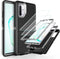 Note 10 Plus Case with Self Healing Flexible TPU Film and Camera Lens Protective Film, YmhxcY Heavy Protection Cover