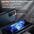 Red2Fire Samsung Galaxy S24 Case - Heavy Duty Full Body Protection, Military Grade, Seablue + 2Pcs Tempered Glass