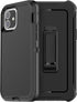 Defense iPhone 12 Case with Two Screen Protectors, 3 Layer Rugged Heavy Duty for iPhone 12/Pro