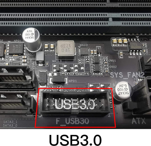 EZDIY-FAB USB 3.0 Internal Header to USB 3.1/3.2 Type-C Front Panel Adapter