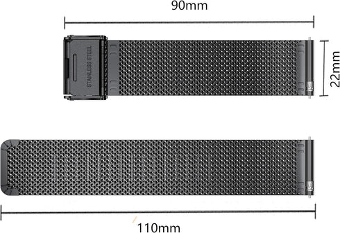 Watch Bands for Galaxy Watch 46mm, 22mm Bands for Galaxy Watch 3 45mm, Garmin Vivoactive 4, Fossil Gen 5 Carlyle