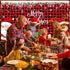 Irenare Christmas Banner Backdrop, Merry Christmas Banner for Indoor Holiday Party Photo Booth Decor, 72.8 X 43.3 Inch