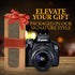 Art Tribute Brown Jeans Camera Strap, Real Denim for DSLR Camera, Universal Neck Shoulder Strap for Canon, Nikon