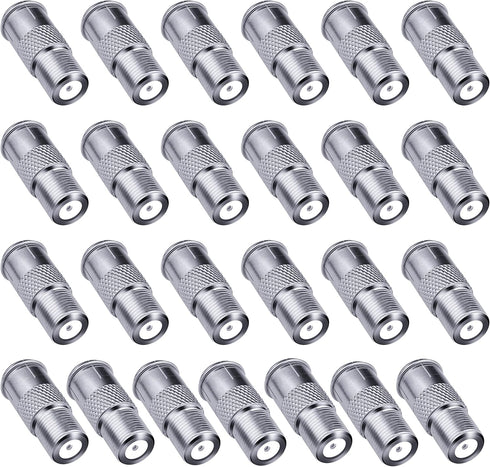 Coax Quick TV Connector, 7 Pcs Coaxial Push on Plug F Type Quick Connect Cable TV Connectors