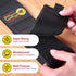 Easy-Carry Wrap-It Storage Straps - 28” (2-Pack) Heavy-Duty Hook and Loop Extension Cord Carrying Strap
