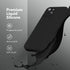 iPhone 14 Case, Black Silicone Shockproof, MagSafe Compatible, Full Camera Protection, Includes 2 Screen Protectors.