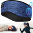 LC-dolida Bluetooth Sleep Headphones Headband, Wireless Earphones Built-in Speakers for Side Sleepers, Gifts for Men