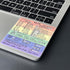 Synerlogic Mac OS Reference Keyboard Vinyl Shortcut Stickers, Compatible with MacBook Pro Air iMac Mini (4-Pack